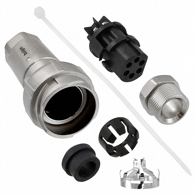 PXM7011/06S/ST/0911/SN Bulgin  Conjuntos de conectores circulares